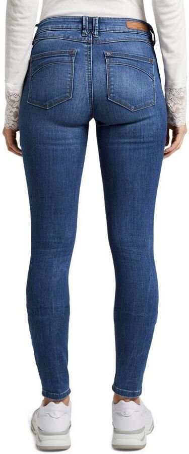 Tom Tailor Denim Skinny fit jeans JONA met sterke wassing en whiskering - Foto 5
