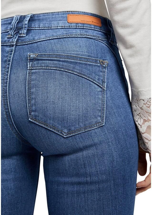 Tom Tailor Denim Skinny fit jeans JONA met sterke wassing en whiskering - Foto 3