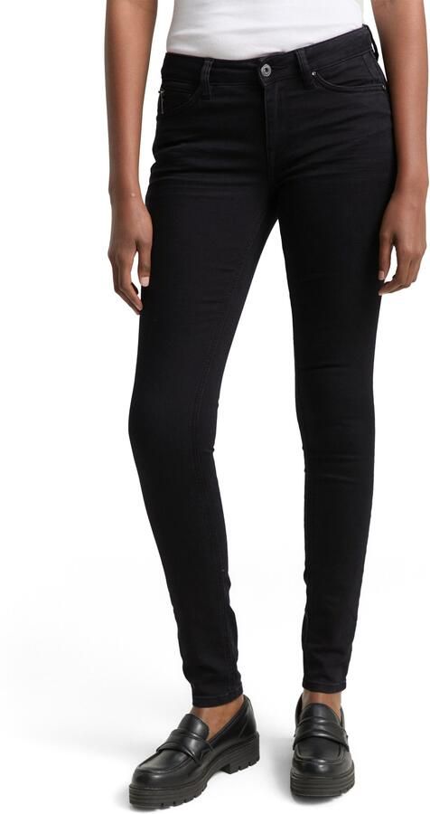 Tom Tailor Denim Skinny fit jeans JONA met sterke wassing en whiskering - Foto 4