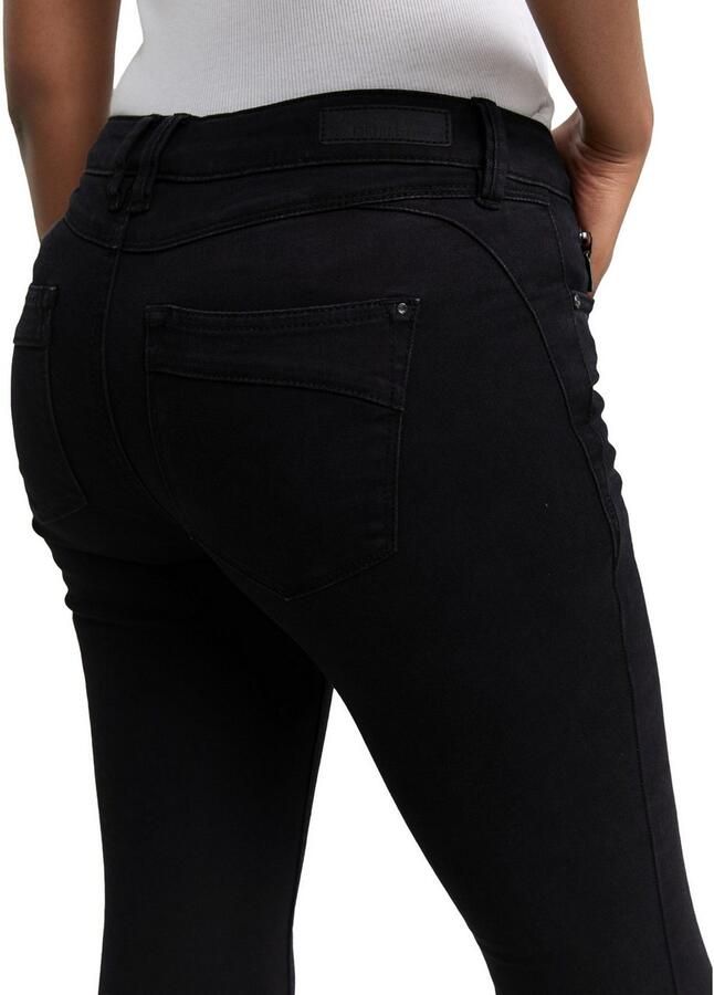 Tom Tailor Denim Skinny fit jeans JONA met sterke wassing en whiskering