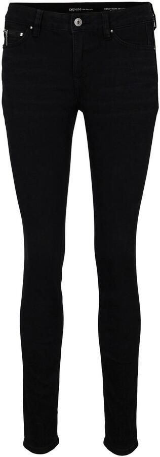 Tom Tailor Denim Skinny fit jeans JONA met sterke wassing en whiskering - Foto 5