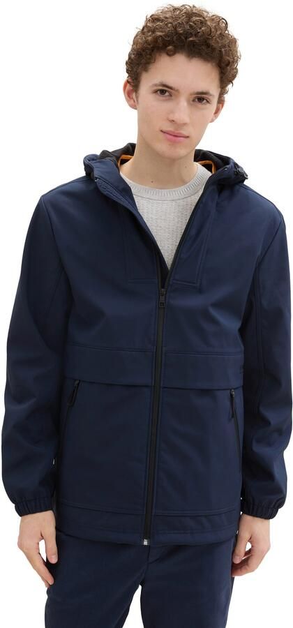 Tom Tailor Denim Softshell-jack met een capuchon - Foto 6