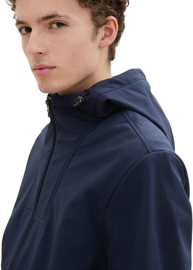 Tom Tailor Denim Softshell-jack met een capuchon - Foto 2