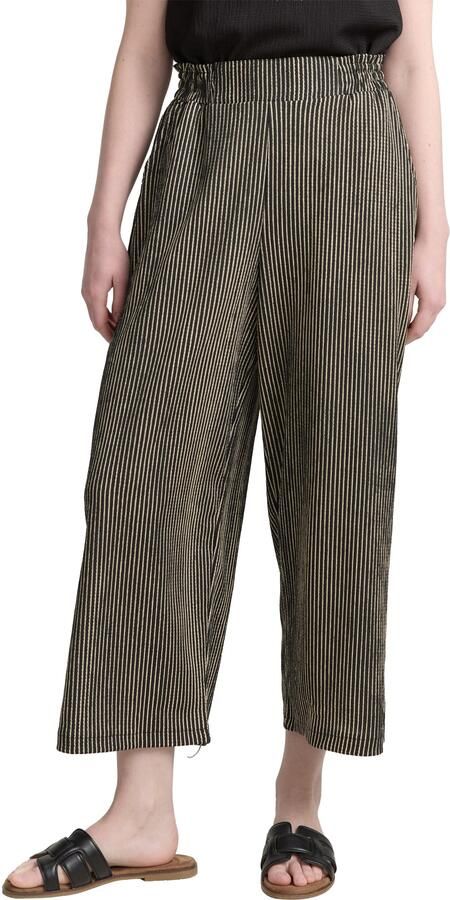 Tom Tailor Denim Stoffen broek Zomerbroek met elastische band - Foto 6