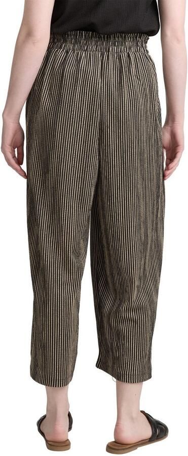 Tom Tailor Denim Stoffen broek Zomerbroek met elastische band - Foto 4