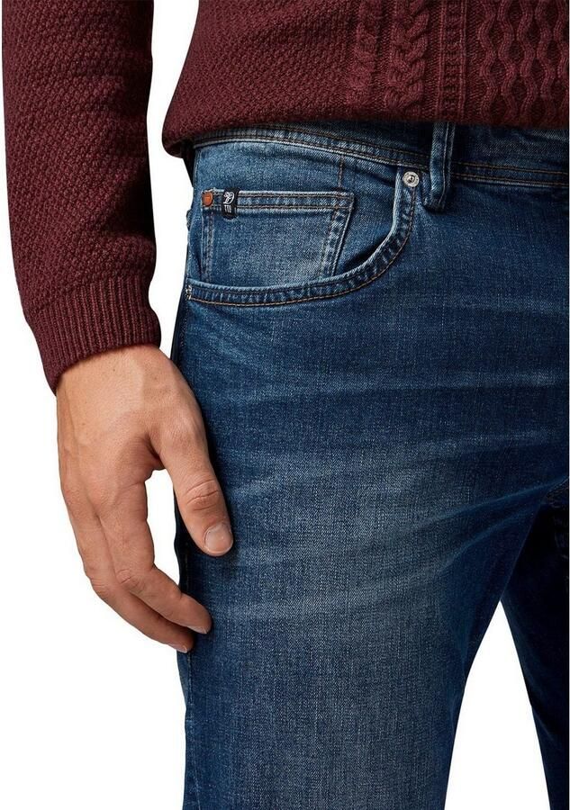 Tom Tailor Denim Straight fit jeans met labelpatch model 'Aedan' - Foto 5