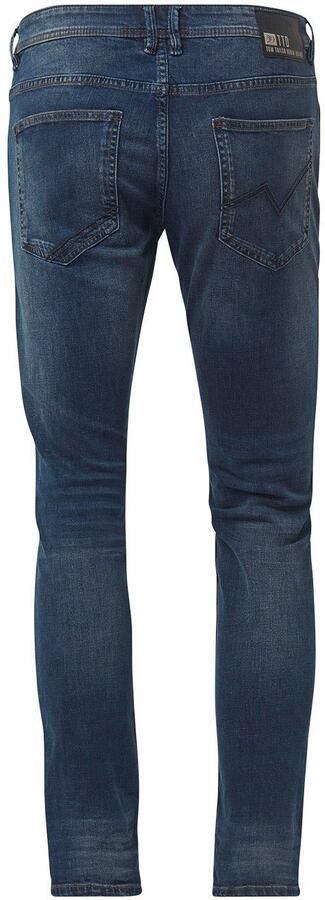 Tom Tailor Denim Straight fit jeans met labelpatch model 'Aedan' - Foto 12
