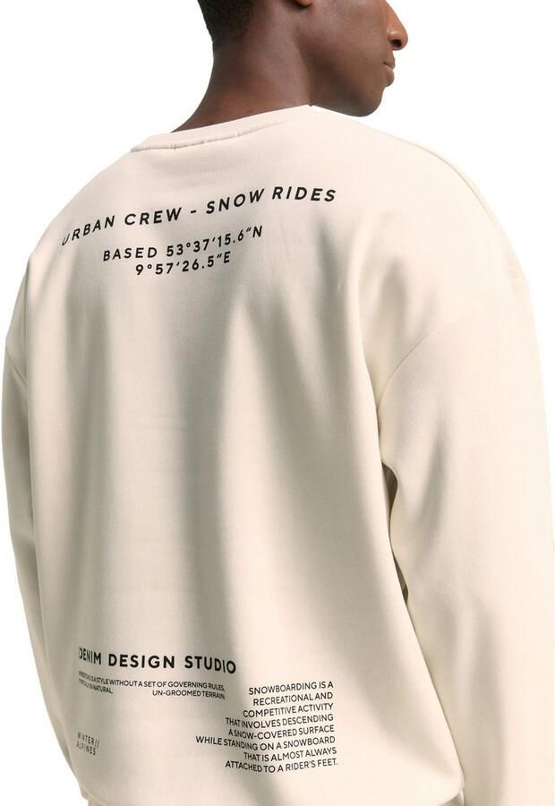 Tom Tailor Denim Sweatshirt met belettering - Foto 4