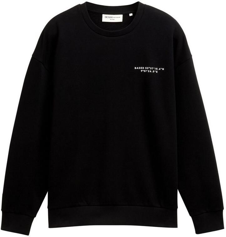 Tom Tailor Denim Sweatshirt met belettering - Foto 4