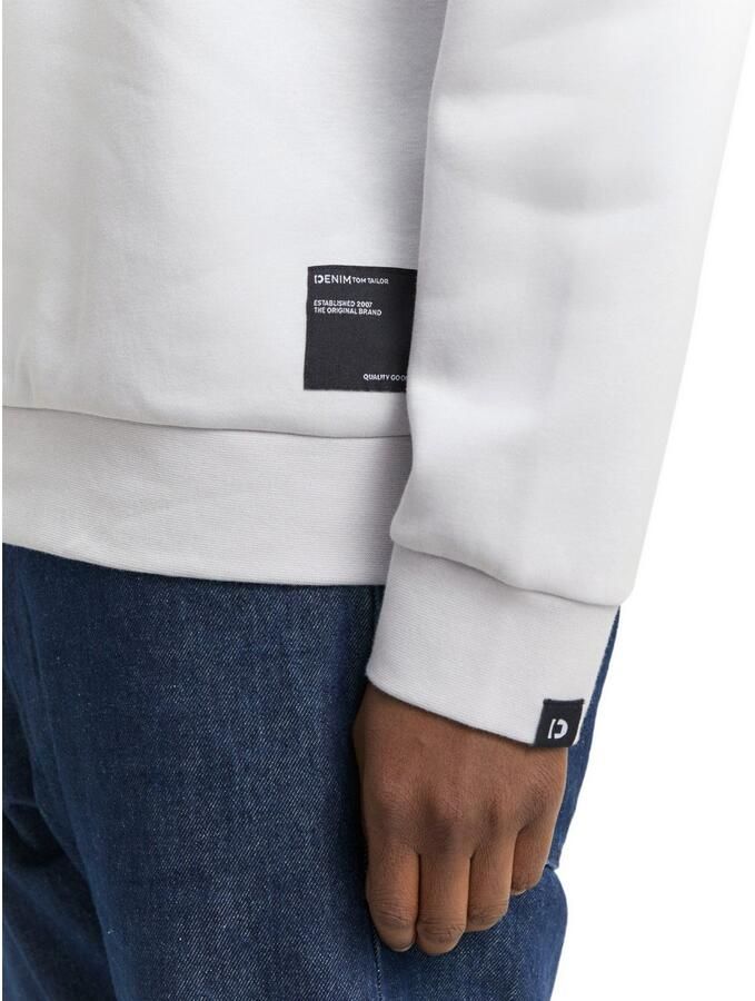 Tom Tailor Denim Sweatshirt met geborduurd logo