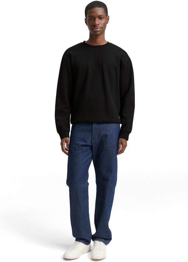 Tom Tailor Denim Sweatshirt met geborduurd logo - Foto 4