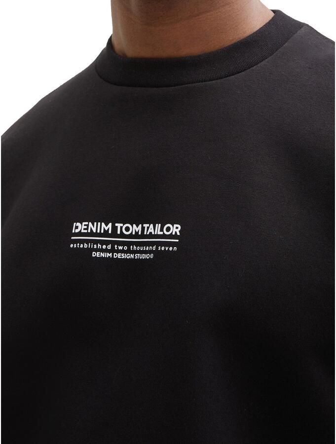 Tom Tailor Denim Sweatshirt met logoprint