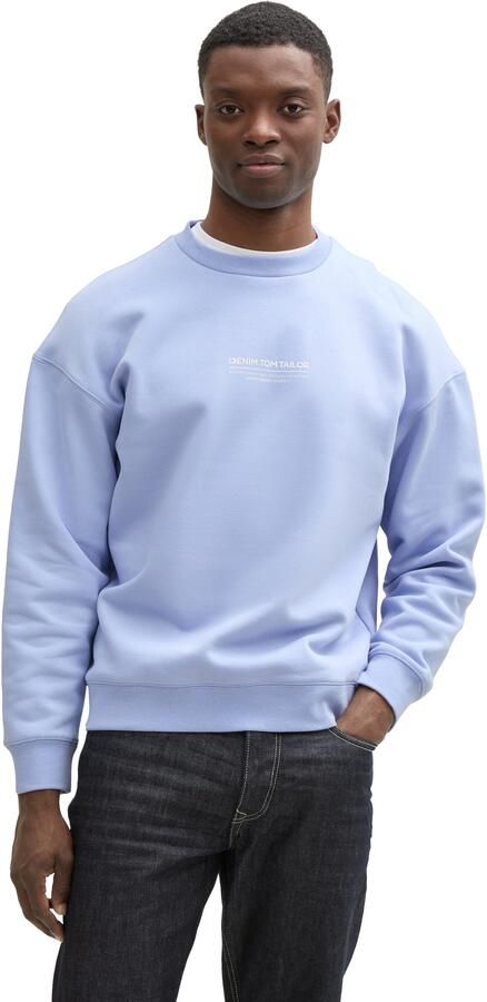 Tom Tailor Denim Sweatshirt met logoprint - Foto 5