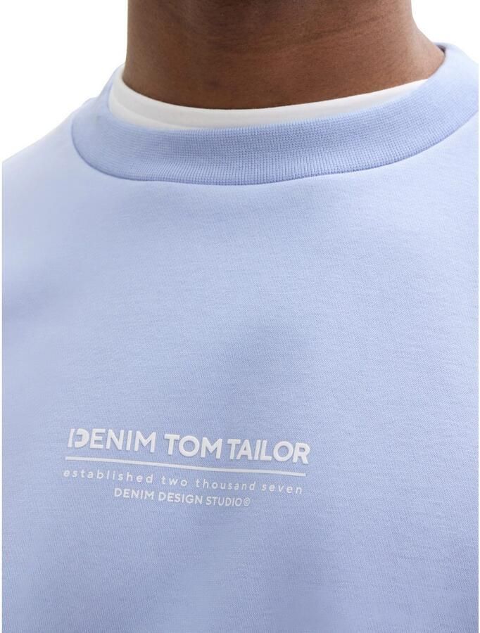 Tom Tailor Denim Sweatshirt met logoprint