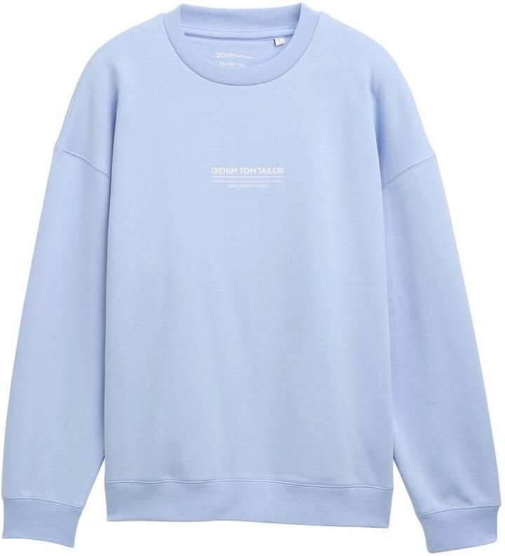 Tom Tailor Denim Sweatshirt met logoprint - Foto 2