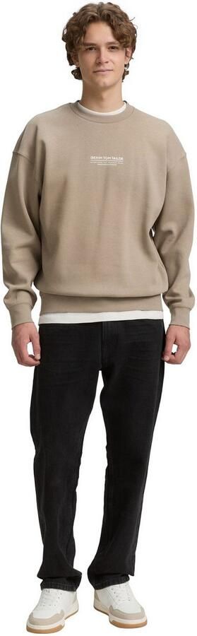 Tom Tailor Denim Sweatshirt met logoprint - Foto 5