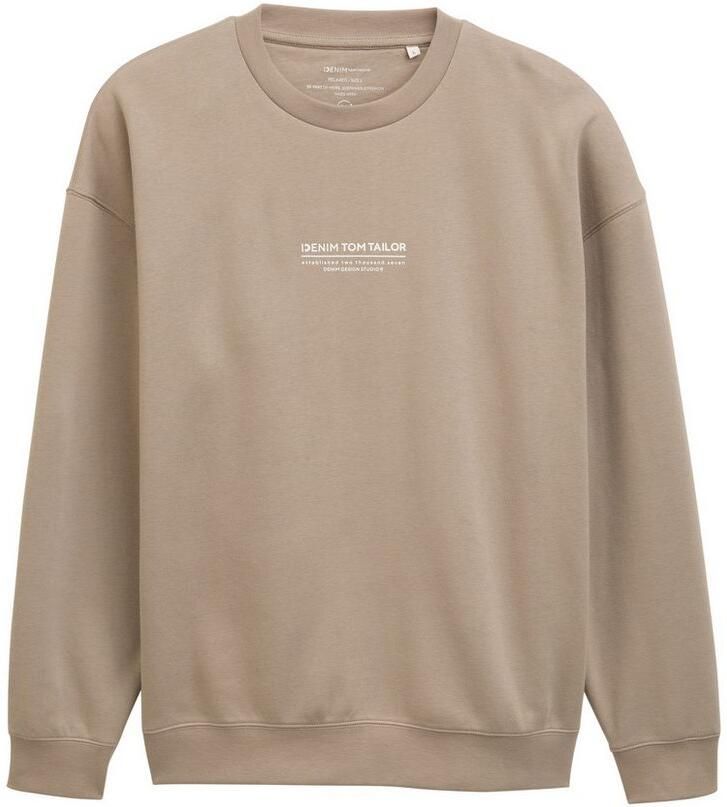 Tom Tailor Denim Sweatshirt met logoprint - Foto 3