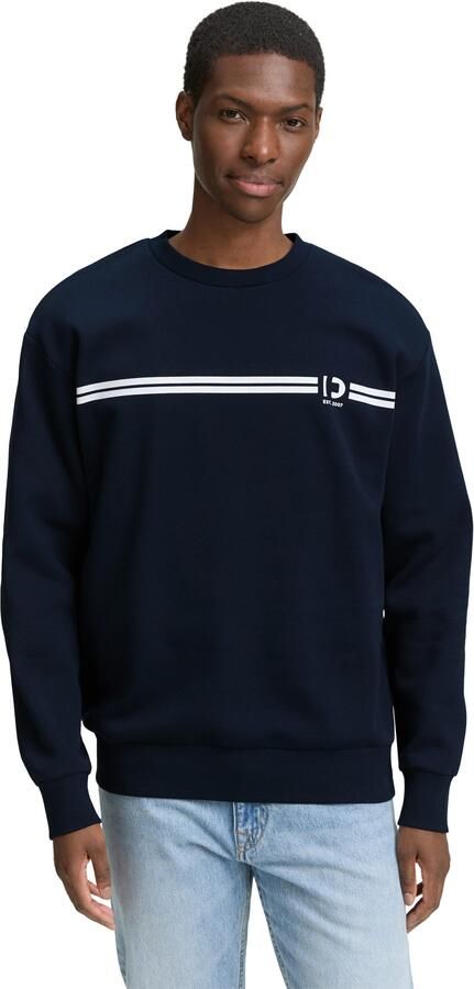 Tom Tailor Denim Regular fit sweatshirt van katoenmix - Foto 6