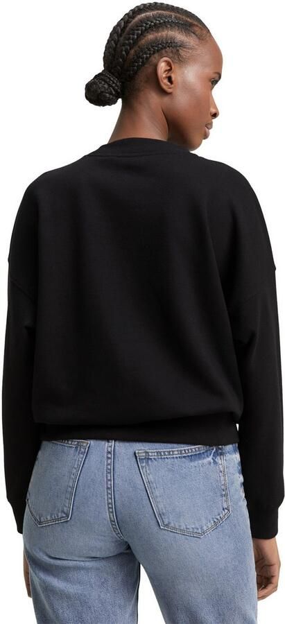 Tom Tailor Denim Sweatshirt met ribboorden - Foto 5