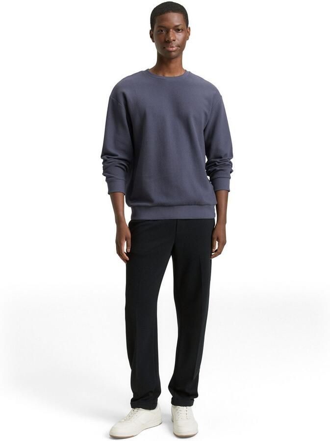 Tom Tailor Denim Sweatshirt met ribboorden - Foto 3