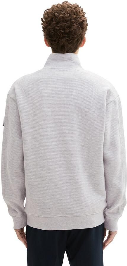 Tom Tailor Denim Sweatvest met opstaande kraag - Foto 3