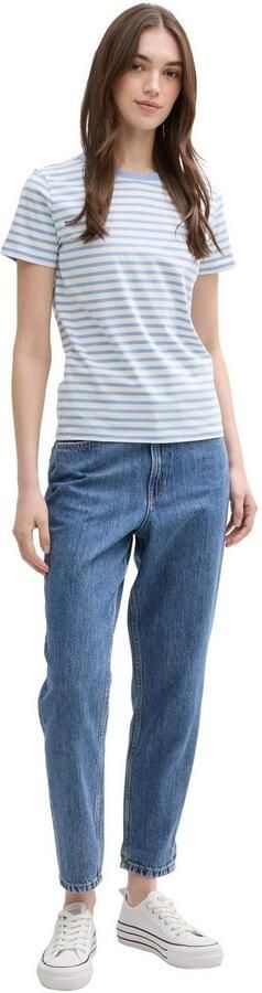 Tom Tailor Denim Boxy fit T-shirt en streepmotief - Foto 5