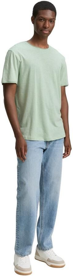 Tom Tailor Denim T-shirt in gemêleerde look - Foto 5