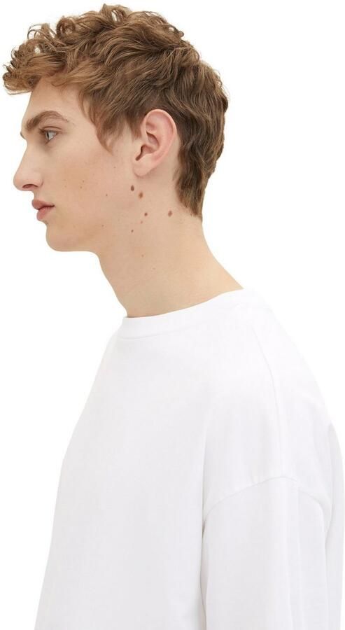 Tom Tailor Denim Oversized T-shirt met extra brede schouders - Foto 2