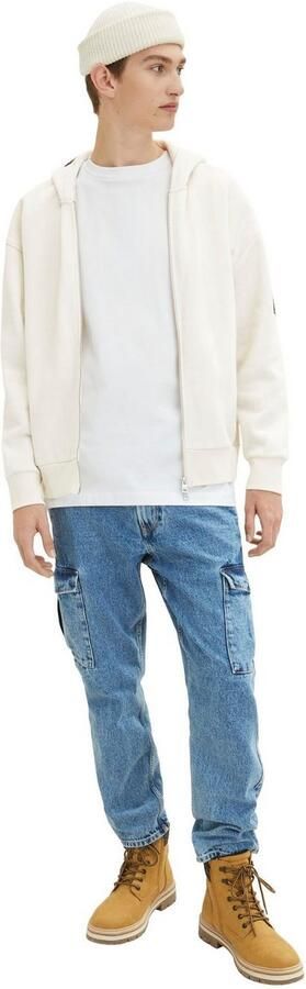 Tom Tailor Denim Oversized T-shirt met extra brede schouders - Foto 4