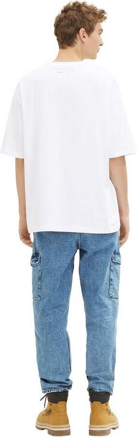 Tom Tailor Denim Oversized T-shirt met extra brede schouders - Foto 3