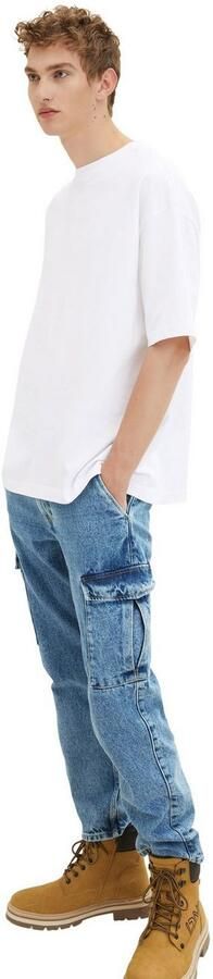 Tom Tailor Denim Oversized T-shirt met extra brede schouders - Foto 5