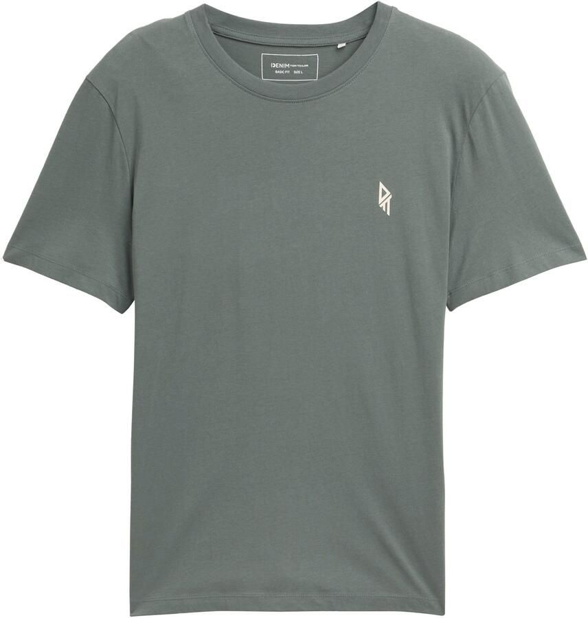 Tom Tailor Denim T-shirt met een ronde hals - Foto 2