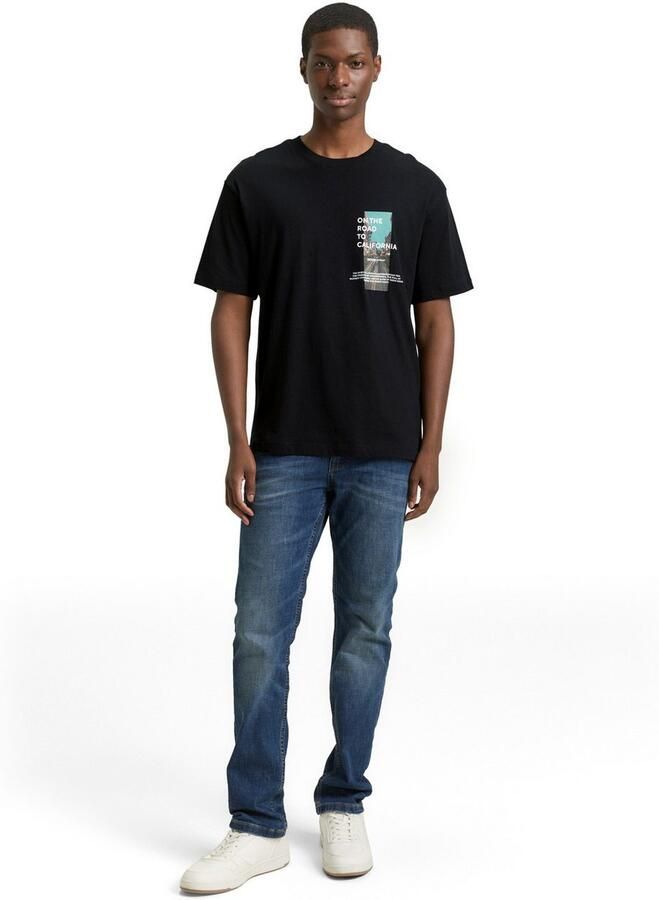 Tom Tailor Denim T-shirt met fotoprint - Foto 3