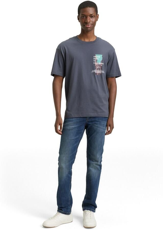 Tom Tailor Denim T-shirt met fotoprint - Foto 3