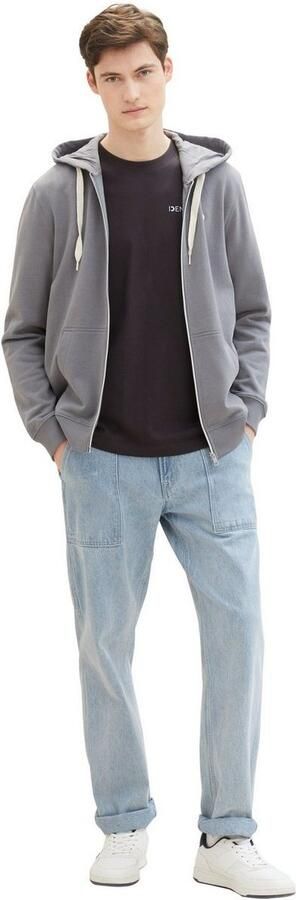 Tom Tailor Denim T-shirt met grote print op de rug - Foto 4