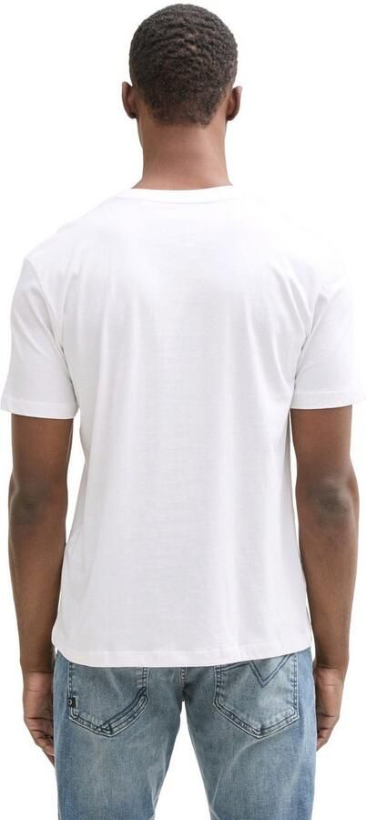 Tom Tailor Denim T-shirt met grote print (set 3-delig 3-pack) - Foto 4