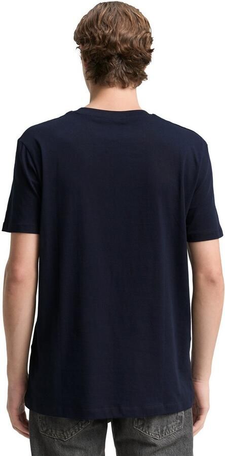 Tom Tailor Denim T-shirt met logo-frontprint - Foto 5