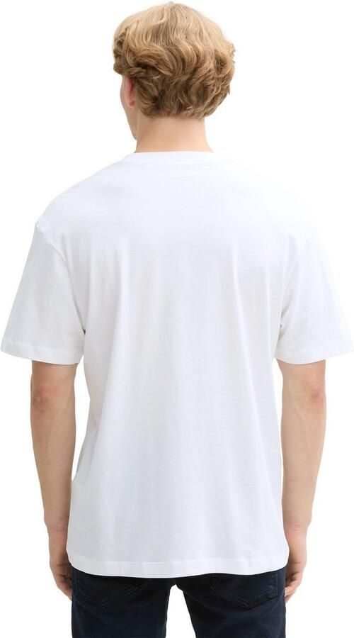 Tom Tailor Denim Regular fit T-shirt van puur katoen - Foto 3