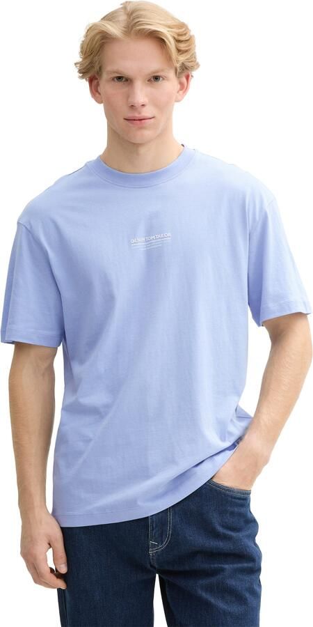 Tom Tailor Denim Regular fit T-shirt van puur katoen - Foto 5