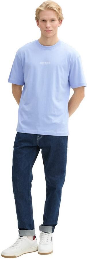 Tom Tailor Denim Regular fit T-shirt van puur katoen - Foto 4