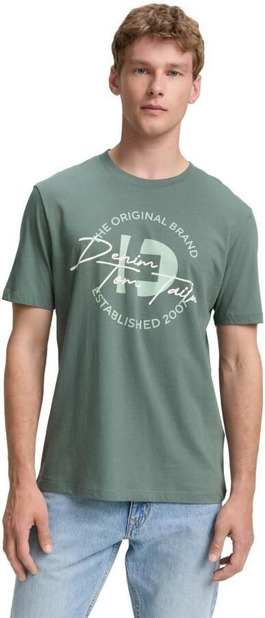 Tom Tailor Denim T-shirt met print (set 3-delig) - Foto 4