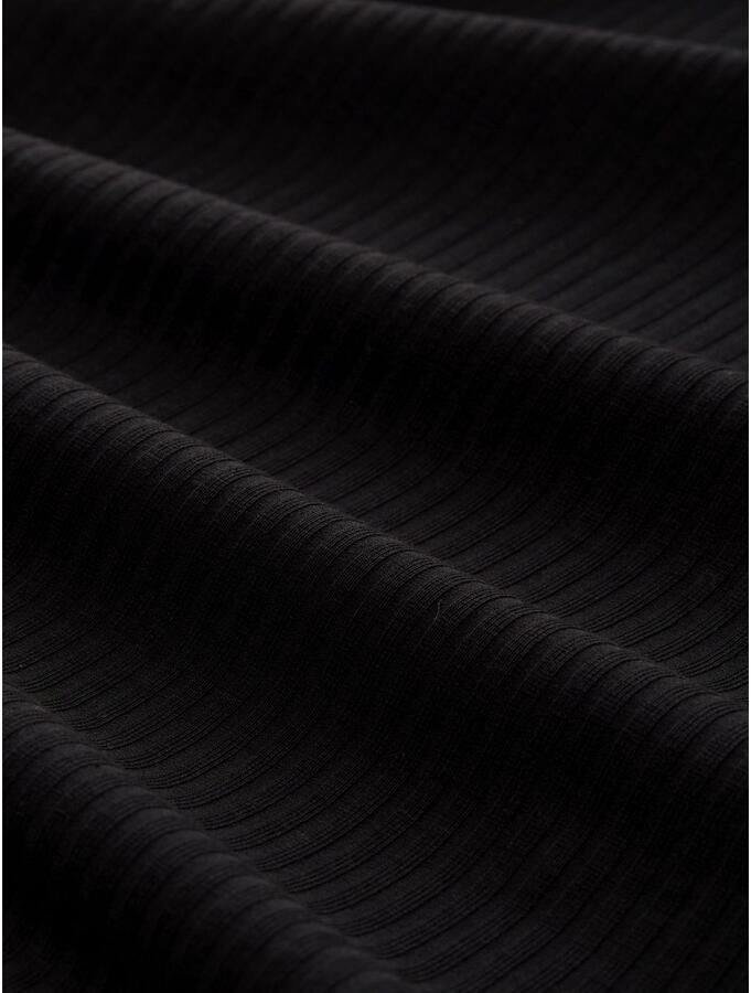 Tom Tailor Denim T-shirt met ribstructuur