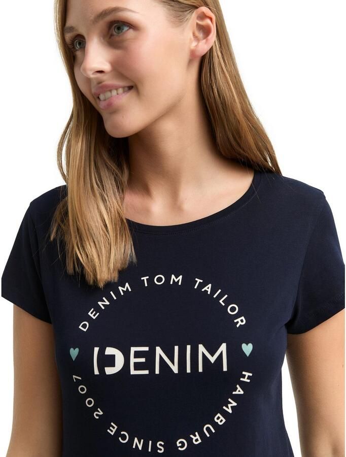 Tom Tailor Denim T-shirt (set 2-delig 2 stuks) - Foto 2