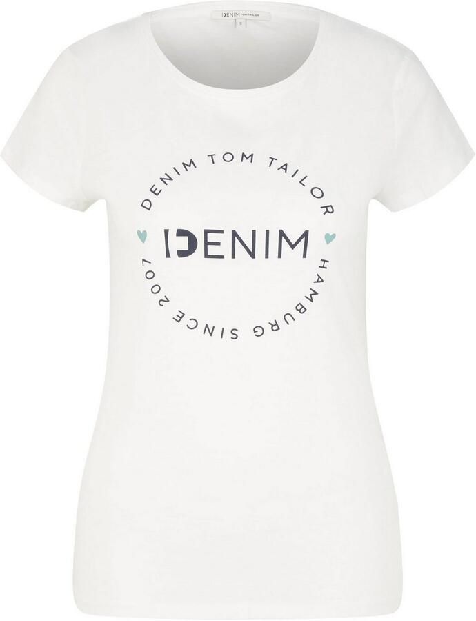 Tom Tailor Denim T-shirt (set 2-delig 2 stuks)