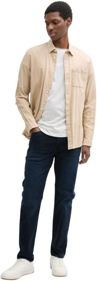Tom Tailor Denim tapered fit jeans van katoenmix model 'BRYDEN' - Foto 5