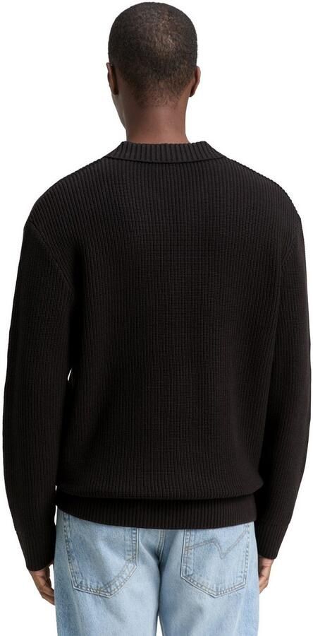 Tom Tailor Denim Trui met polokraag met ribboorden - Foto 5