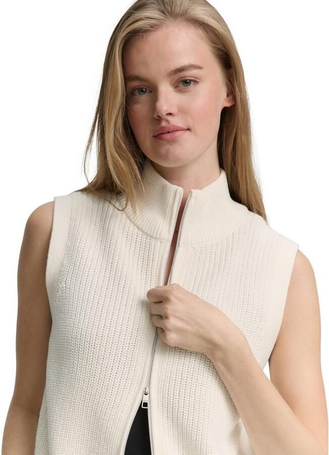 Tom Tailor Denim Vest zonder mouwen en met ritssluiting - Foto 2