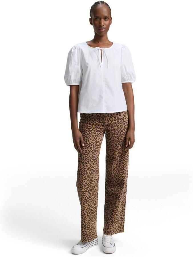 Tom Tailor Denim Wide leg jeans van katoenmix model LINOU' - Foto 3