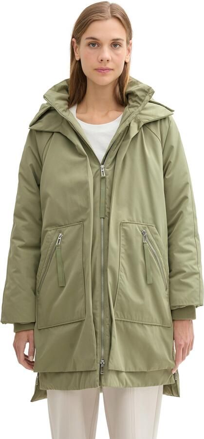 Tom Tailor Denim Winterjack met een capuchon - Foto 4