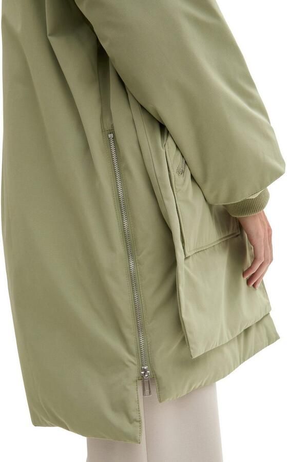 Tom Tailor Denim Winterjack met een capuchon